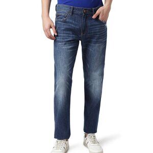 Armani Exchange A/X J16 Straight Fit 99% Cotton Denim Jeans Size 31